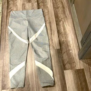 Stretch leggings with white mesh GUC